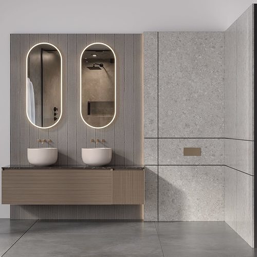 BATHROOM FURNITURE NO49 A 3D model