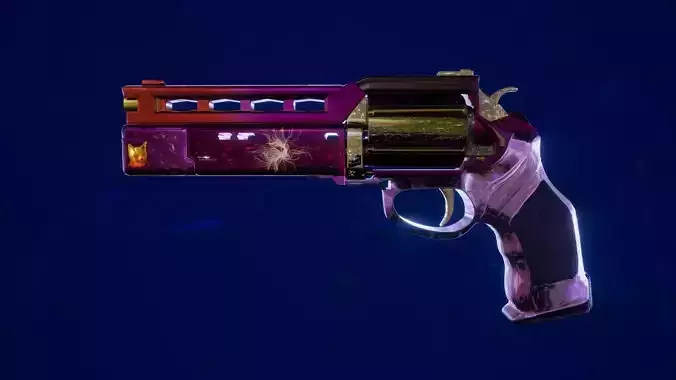  FIREARM FOR LOW POLY GAME Low-poly 3D model