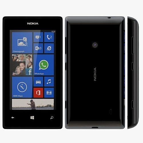 Nokia Lumia 525 Black 3D model