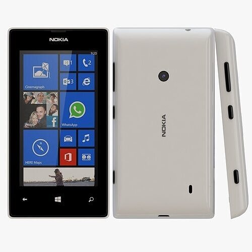Nokia Lumia 525 White 3D model