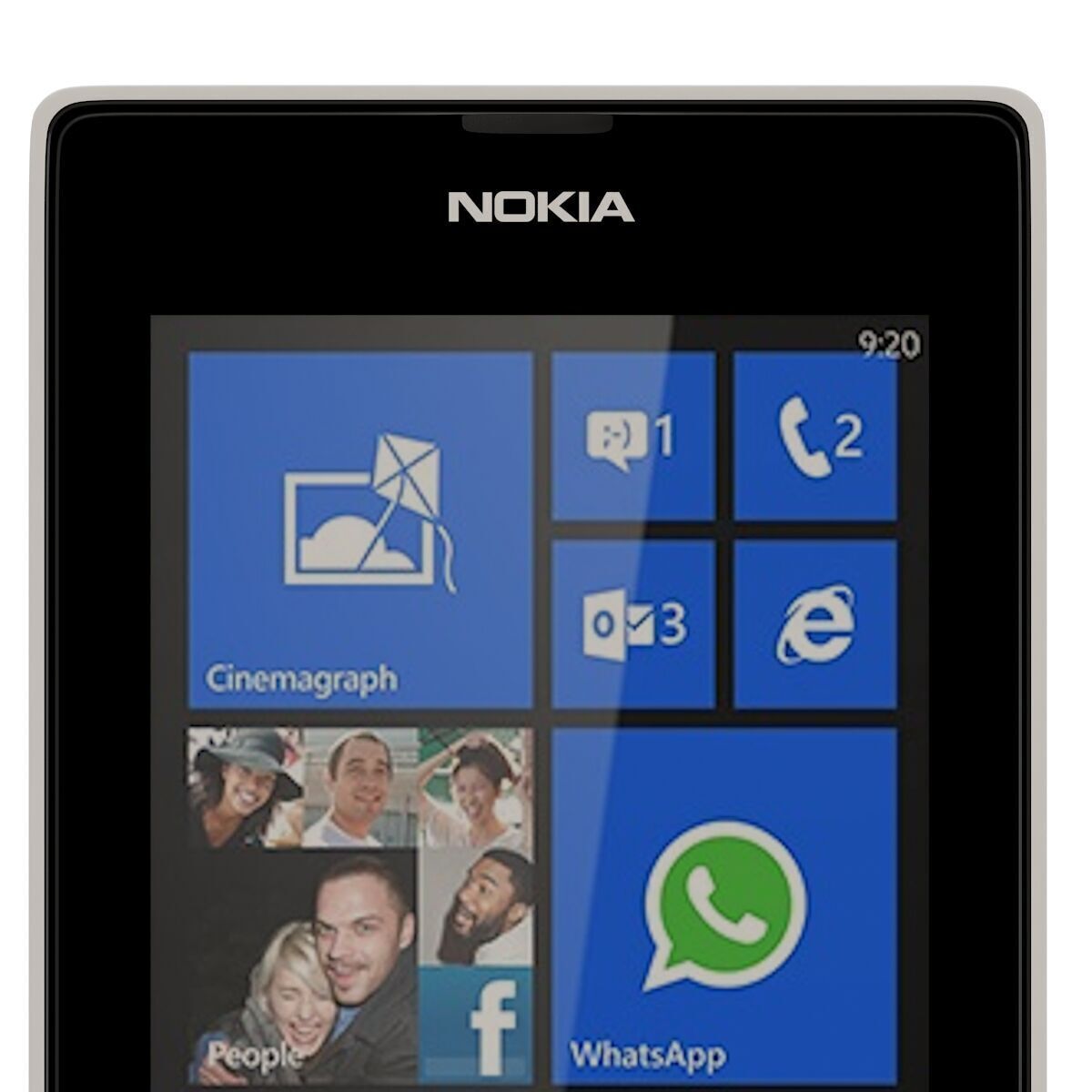 Nokia Lumia 525 all color 3D model_4