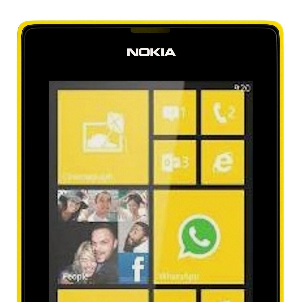 Nokia Lumia 525 all color 3D model_23