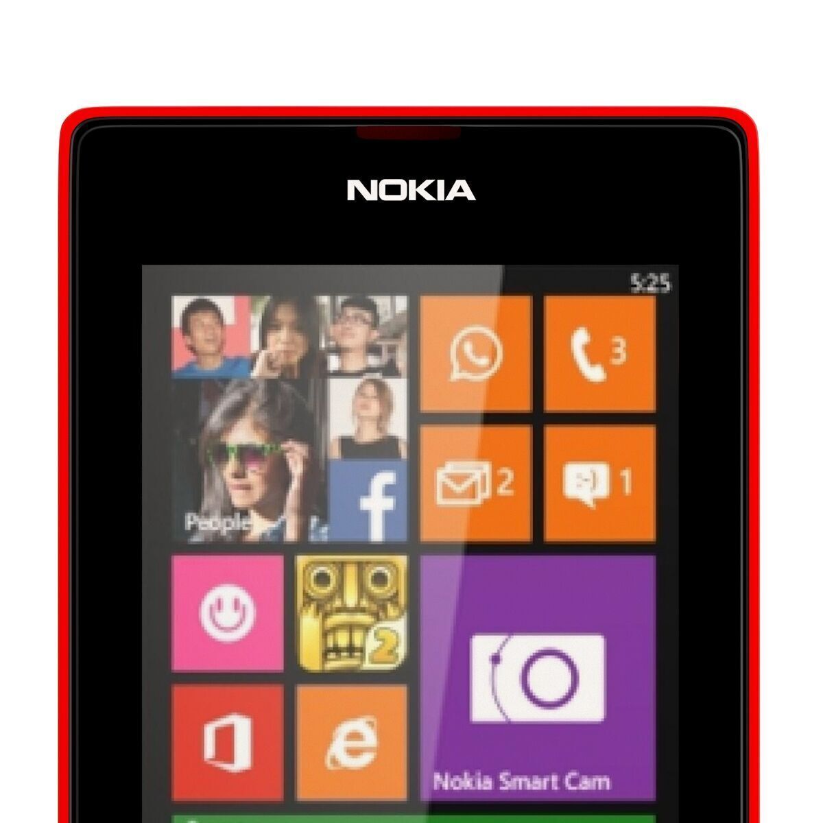 Nokia Lumia 525 all color 3D model_10