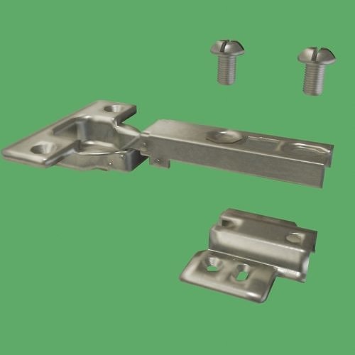 One way detachable side hinge 3D model