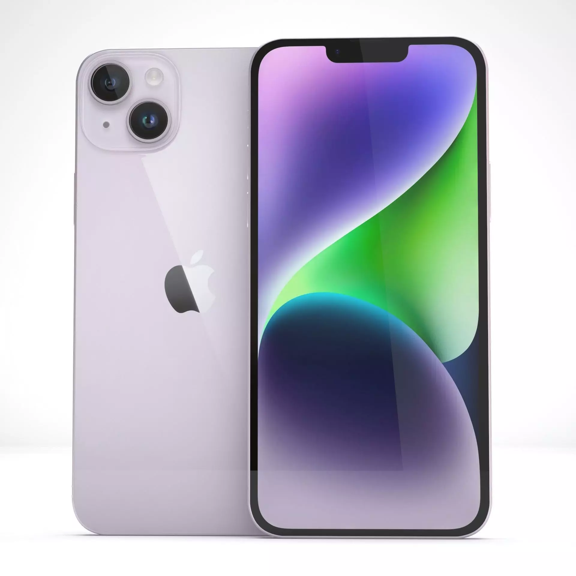 Apple iPhone 14 Plus Purple 3D model_0