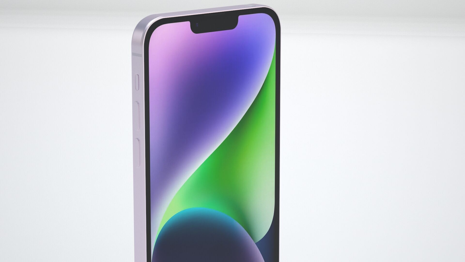 Apple iPhone 14 Plus Purple 3D model_1