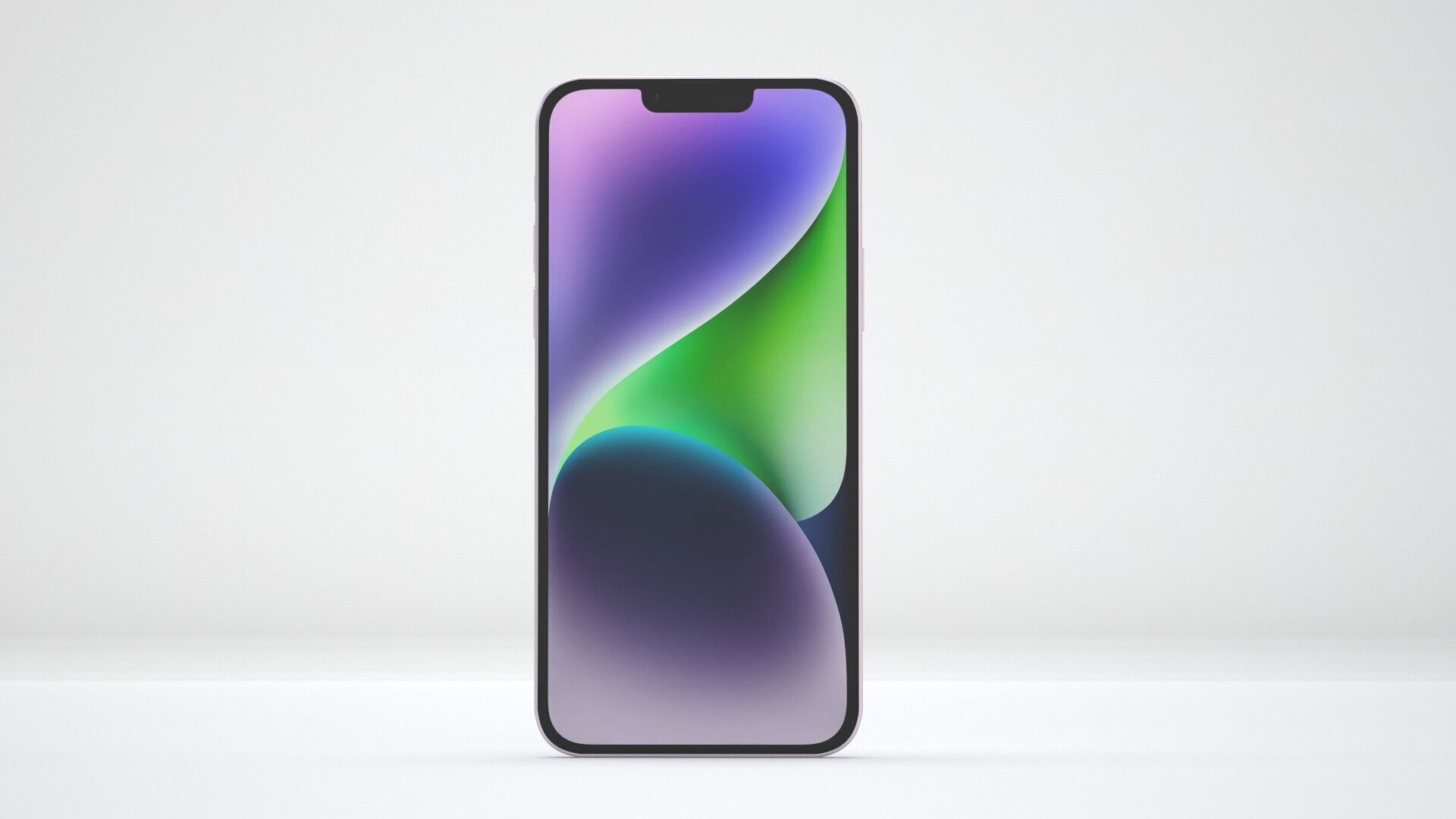 Apple iPhone 14 Plus Purple 3D model_3