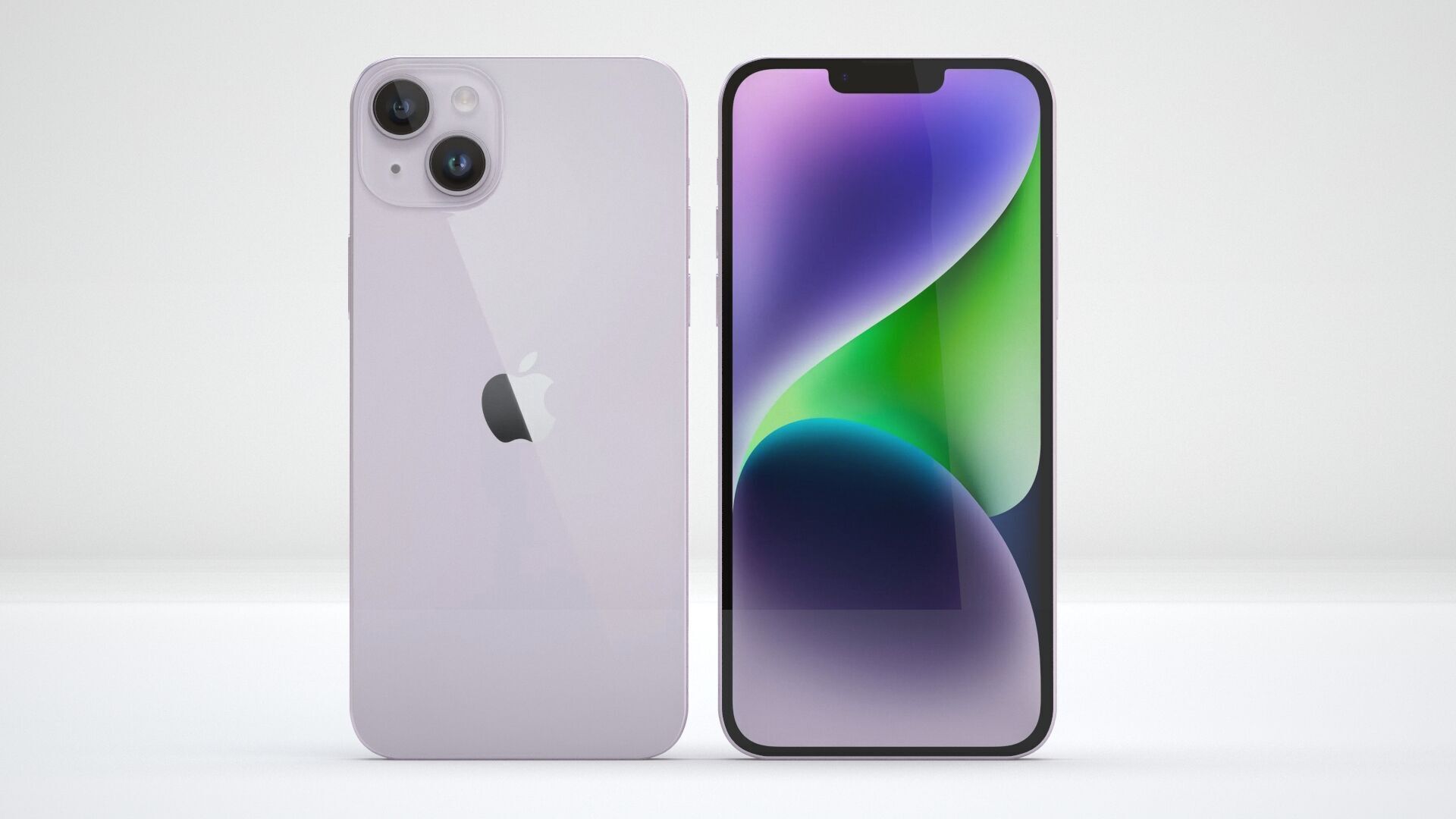 Apple iPhone 14 Plus Purple 3D model_5
