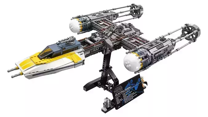 TwindBricks3D - 75181 Y-Wing Starfighter