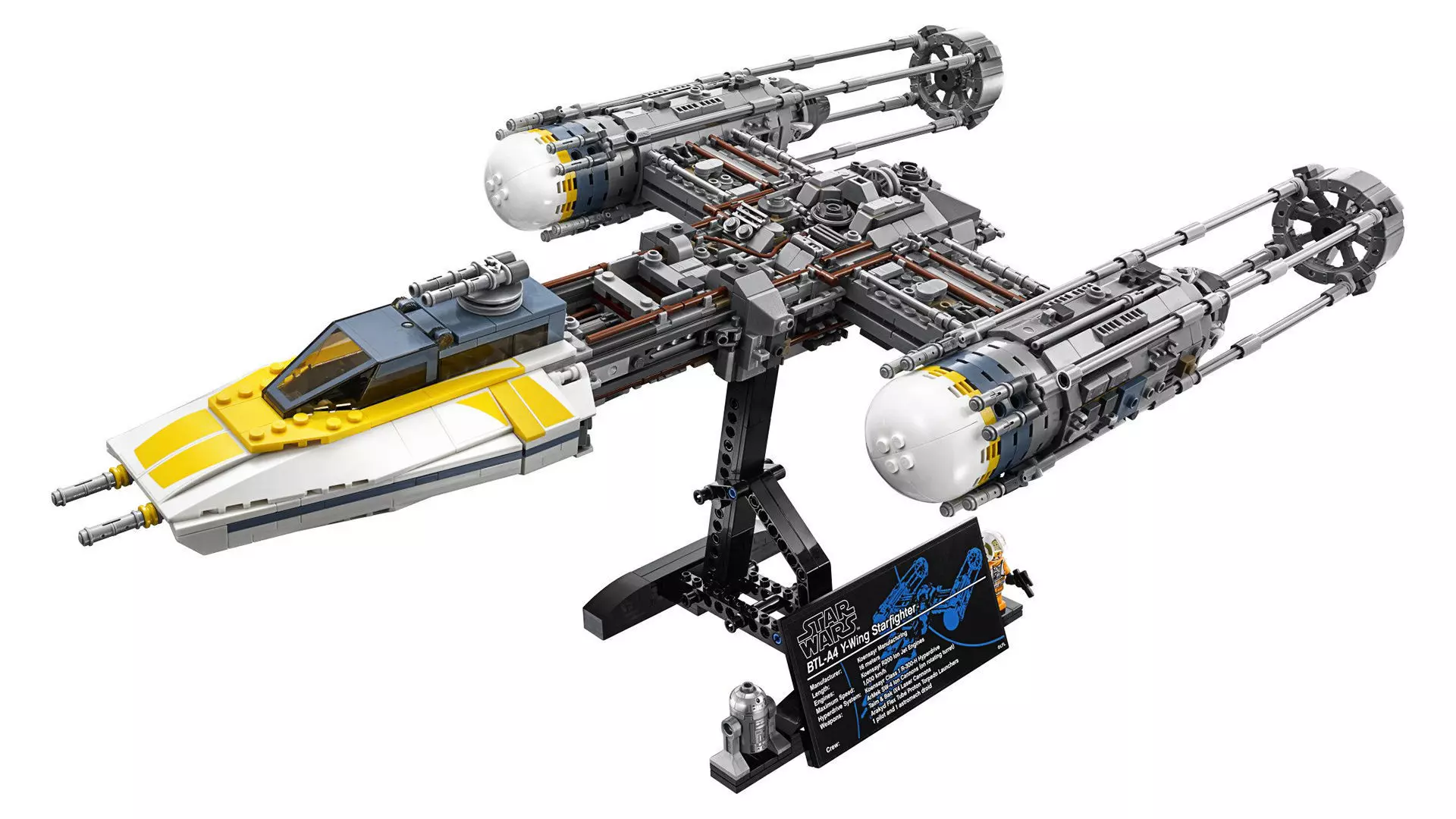 TwindBricks3D - 75181 Y-Wing Starfighter 3D print model_0