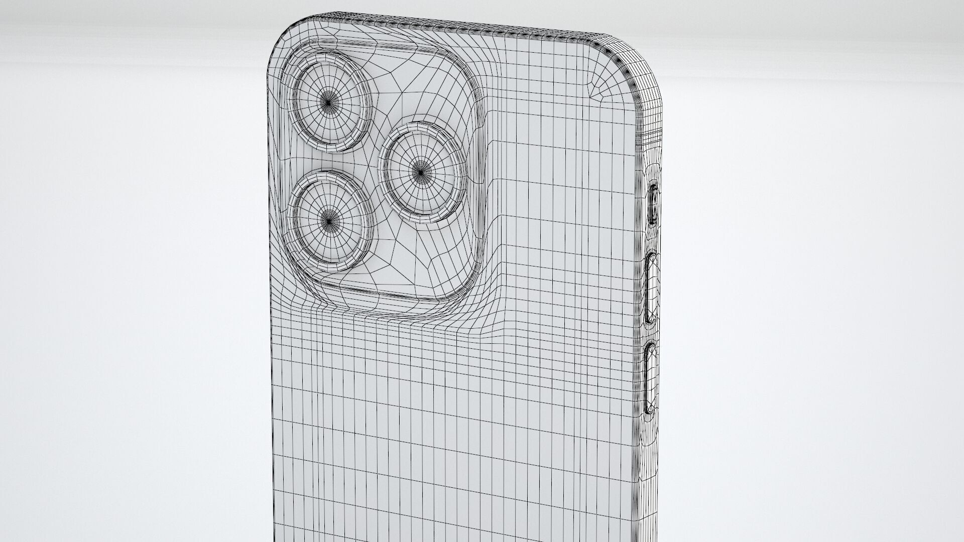 Apple iPhone 14 Pro Silver 3D model_14