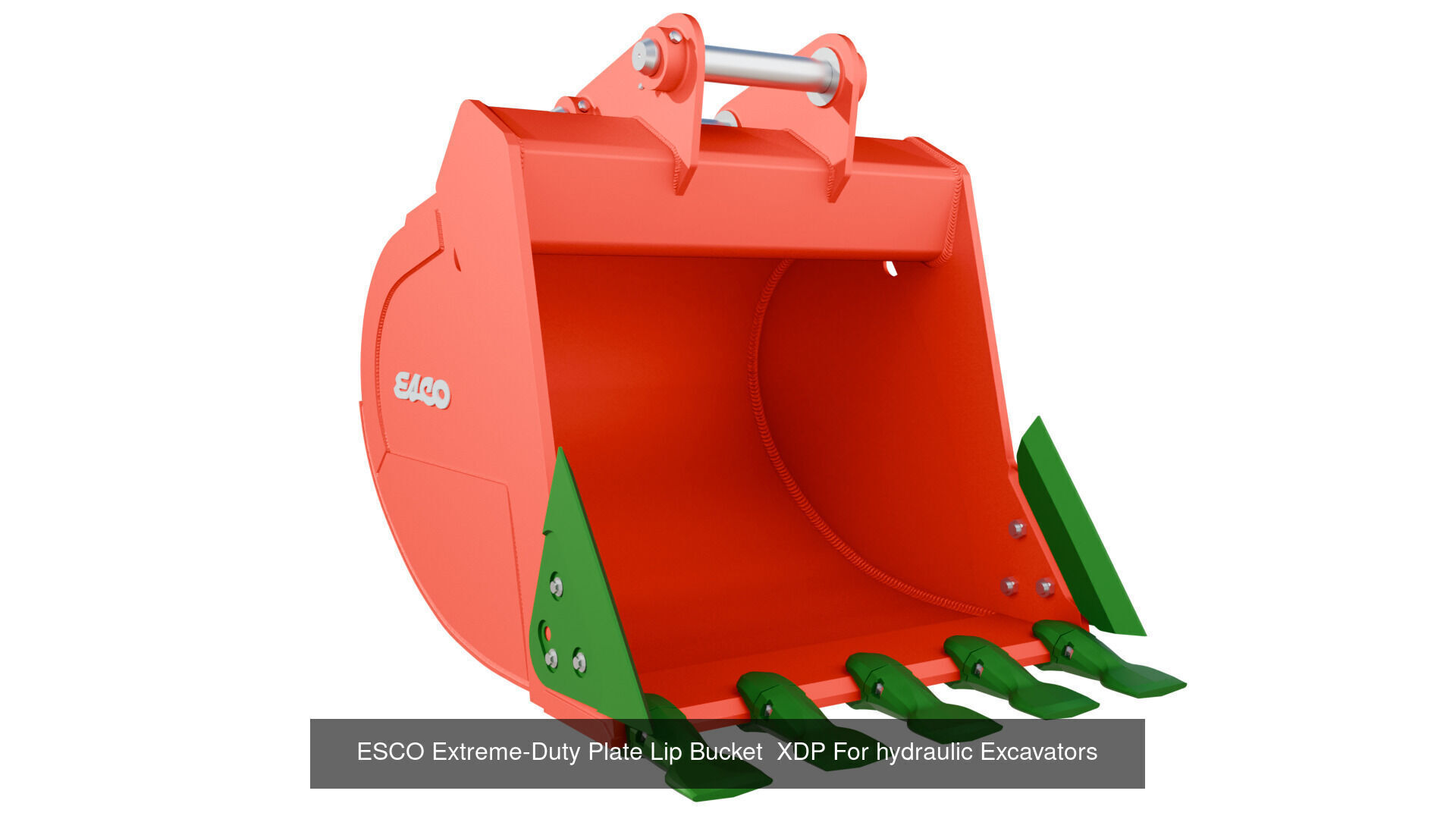 ESCO Bucket Pack  8  Excavator Attachments  3D Model Collection_6