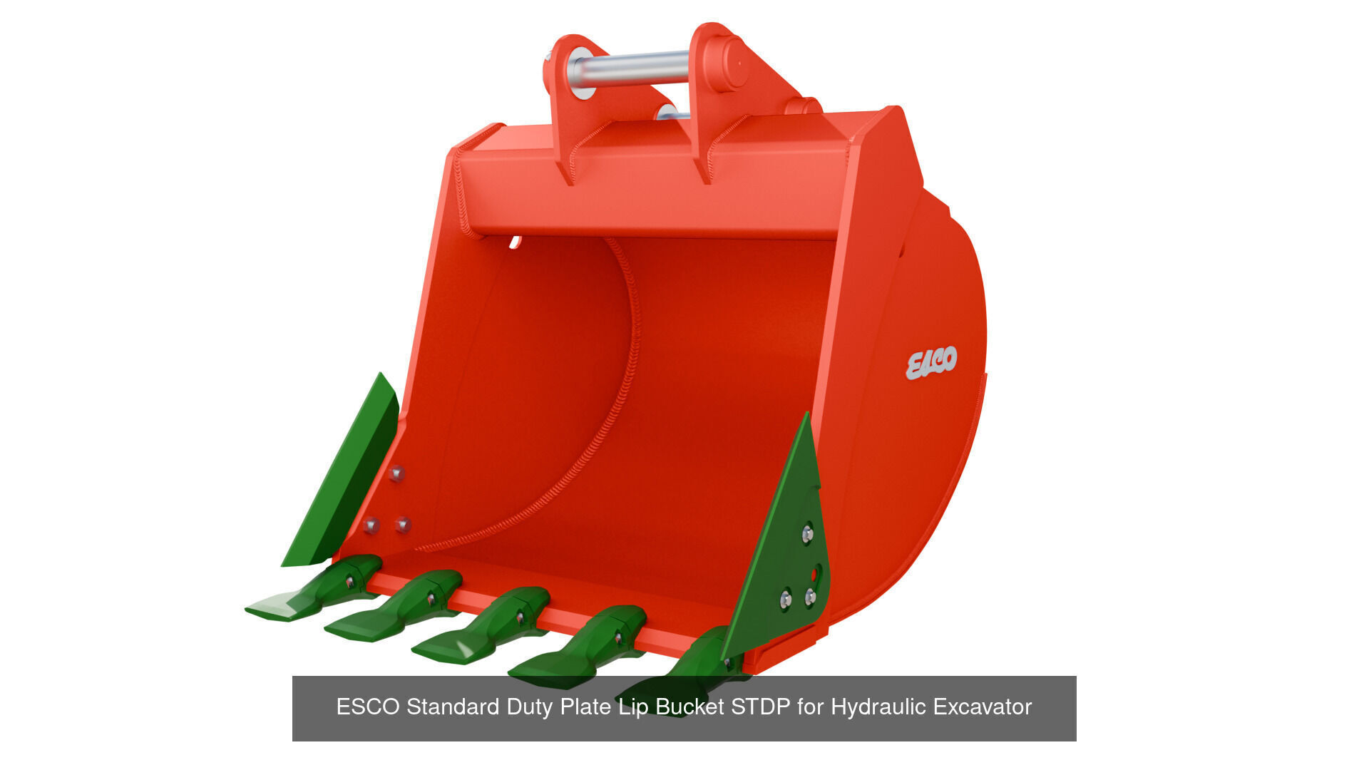 ESCO Bucket Pack  8  Excavator Attachments  3D Model Collection_8