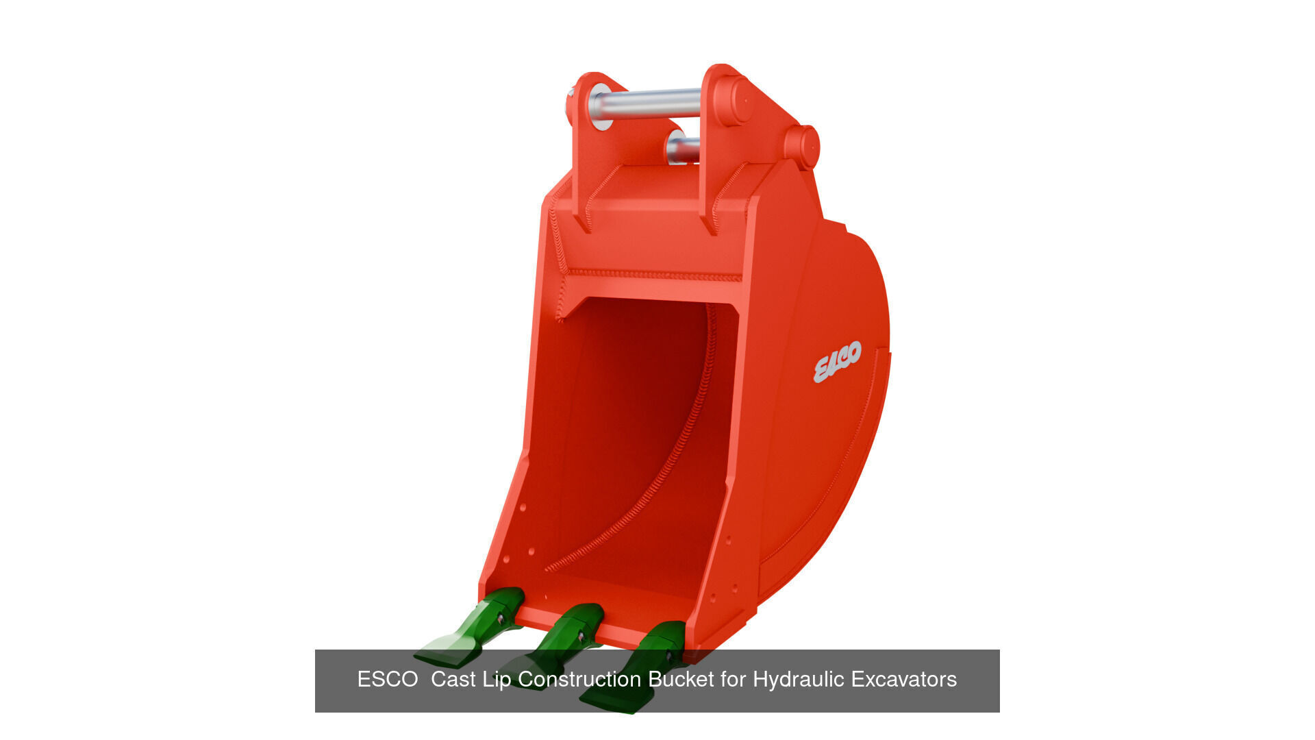ESCO Bucket Pack  8  Excavator Attachments  3D Model Collection_3