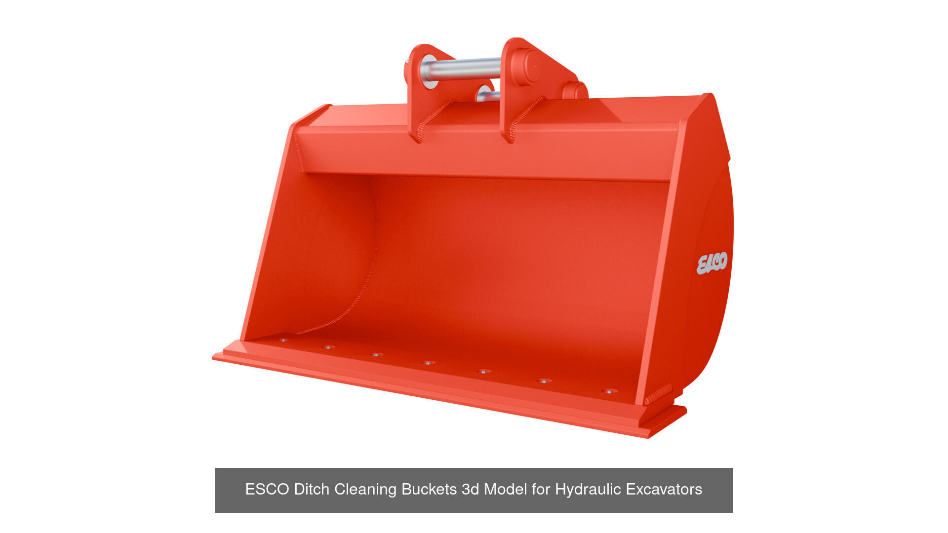 ESCO Bucket Pack  8  Excavator Attachments  3D Model Collection_5