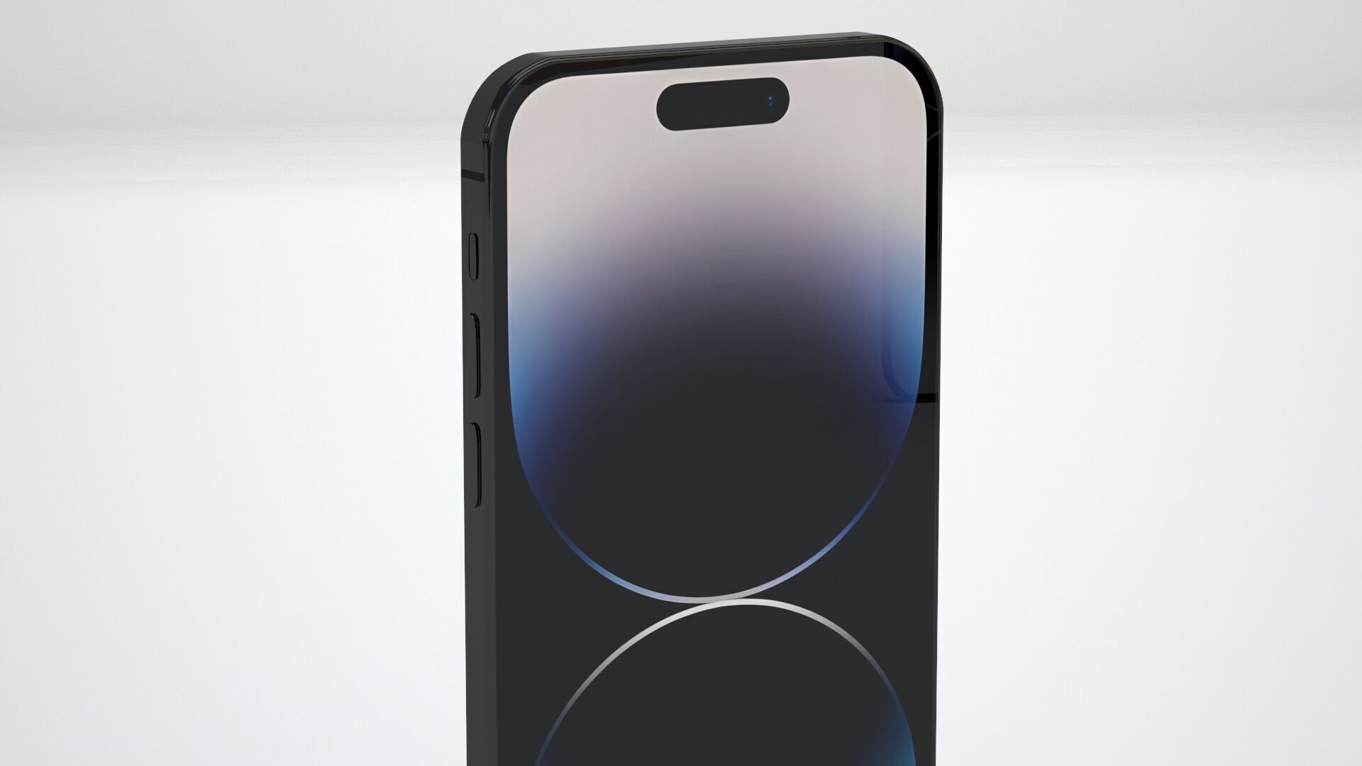 Apple iPhone 14 Pro Space Black 3D model_1