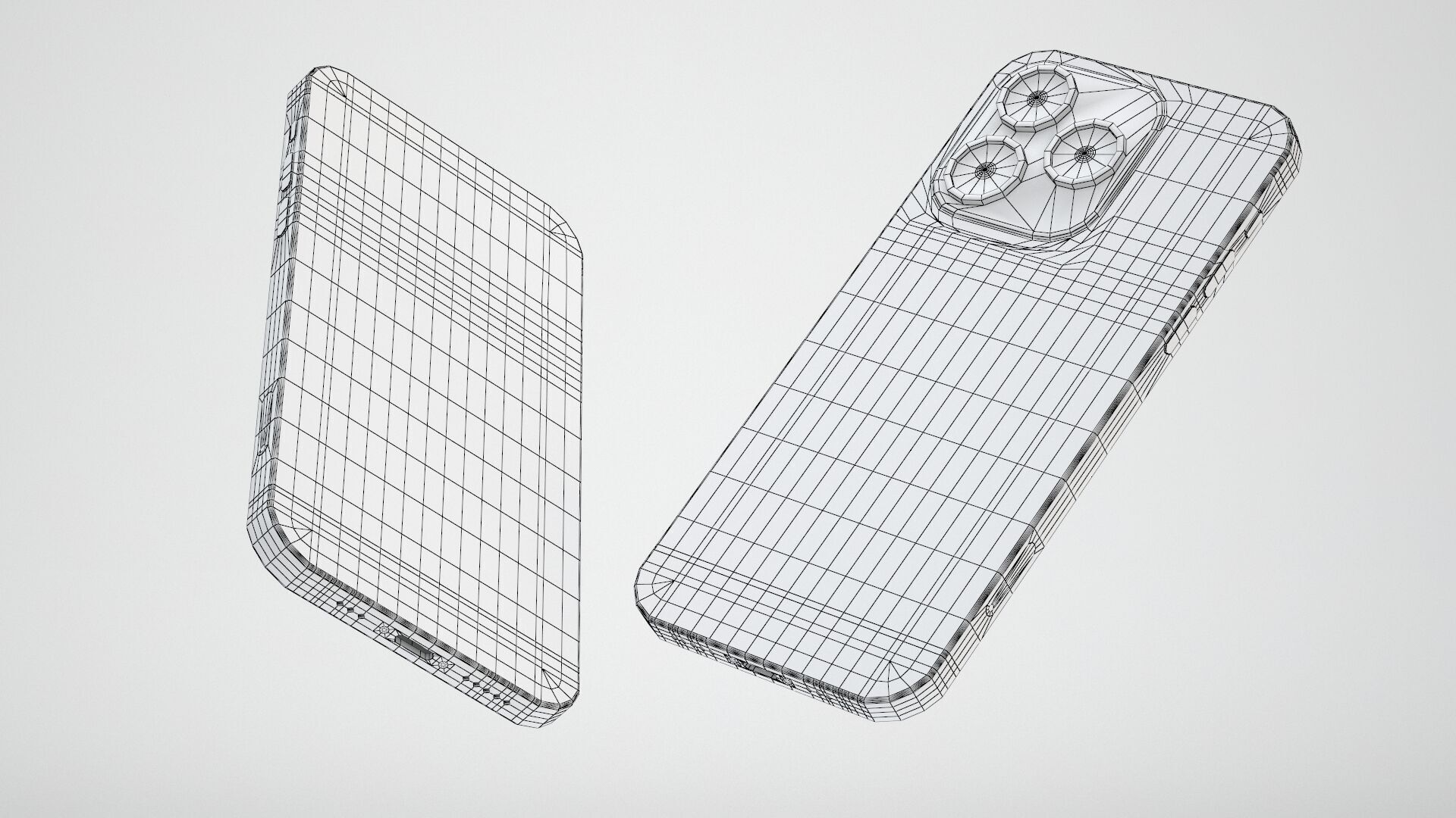 Apple iPhone 14 Pro Space Black 3D model_16