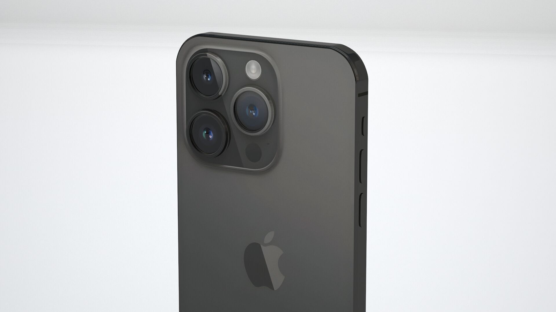 Apple iPhone 14 Pro Space Black 3D model_2