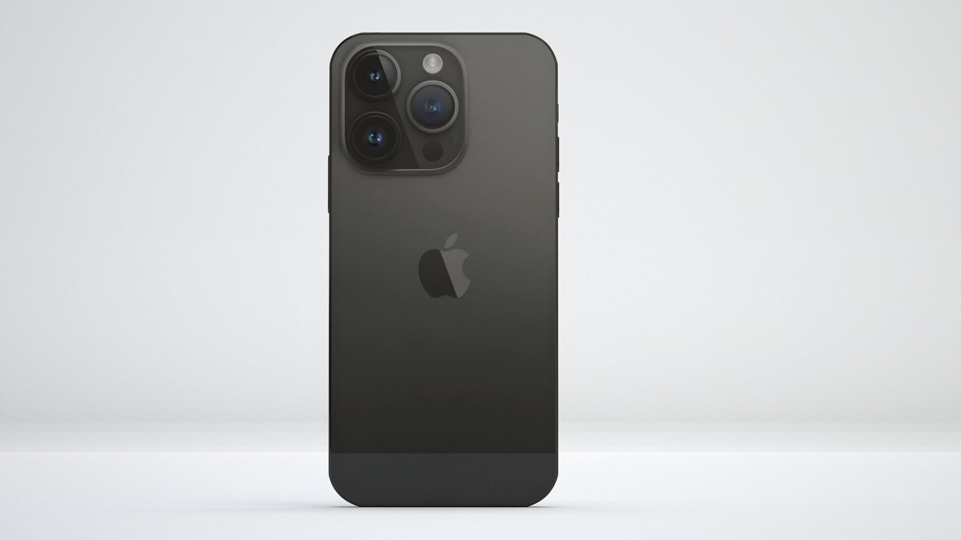Apple iPhone 14 Pro Space Black 3D model_3