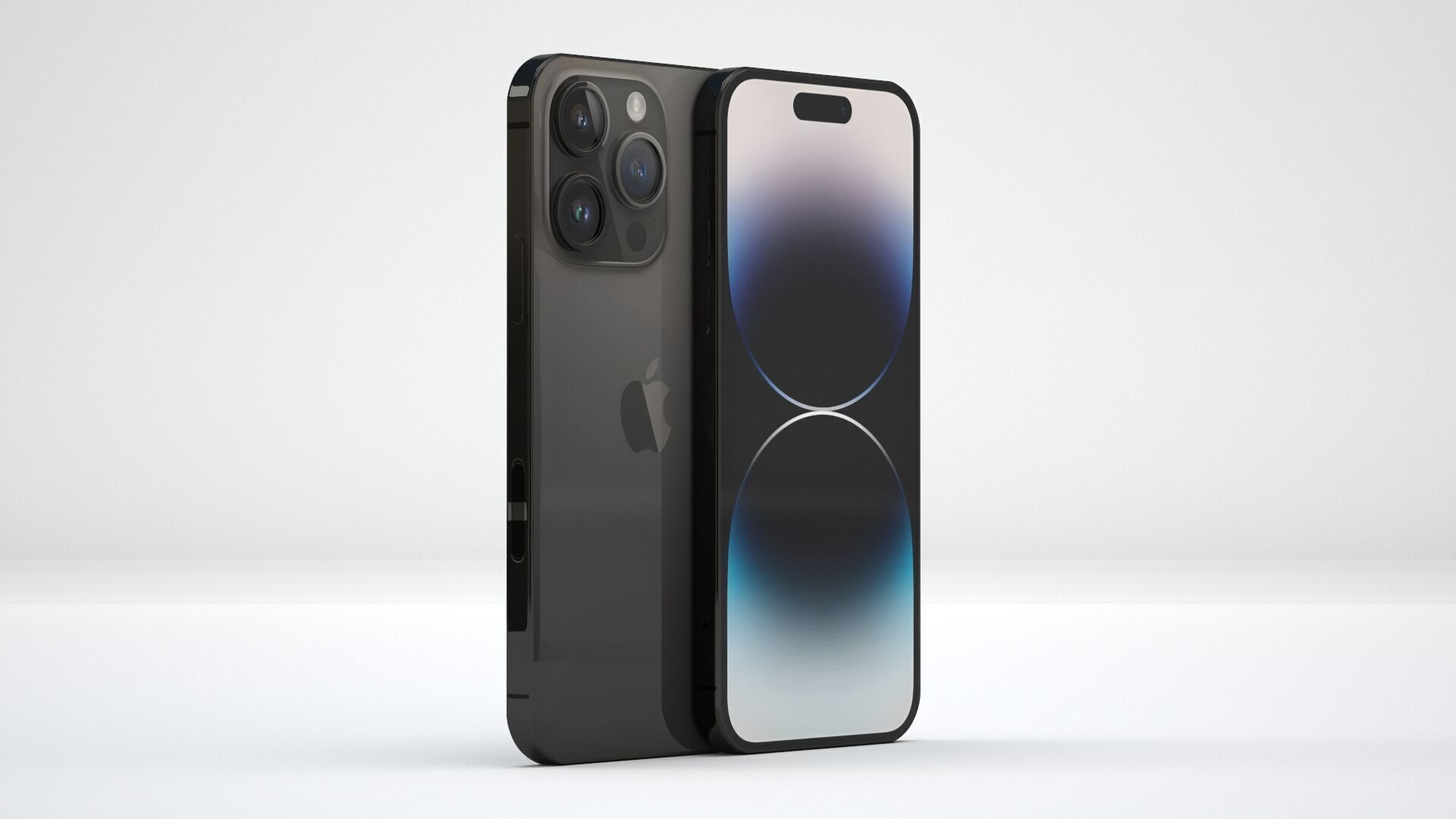 Apple iPhone 14 Pro Space Black 3D model_5
