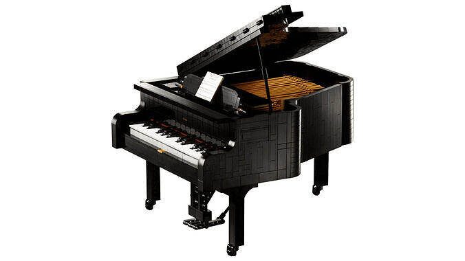 TwindBricks3D - 21323 Grand-Piano 3D print model