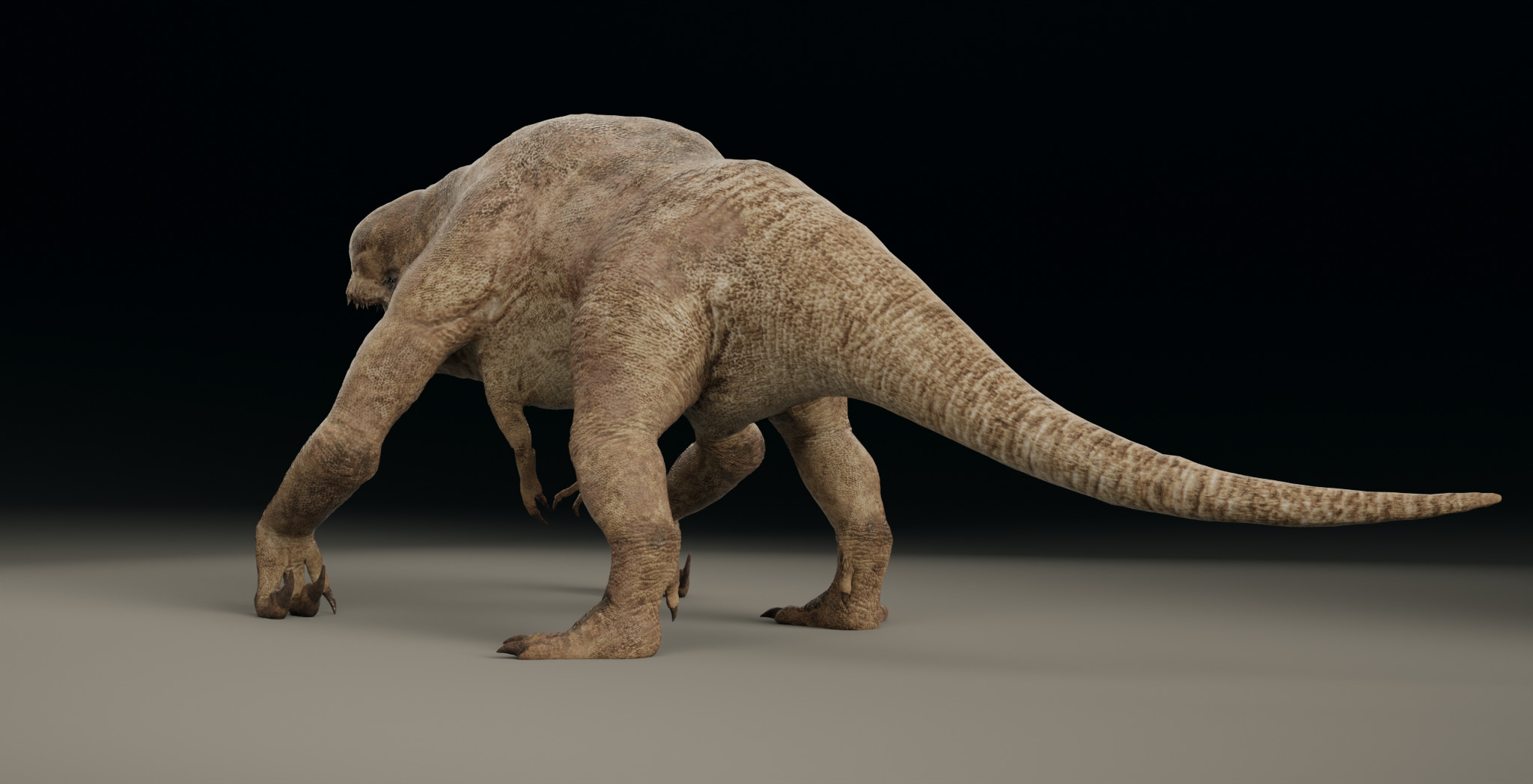 Jurassic World Rebirth Distortus Rex Low-poly 3D model_5