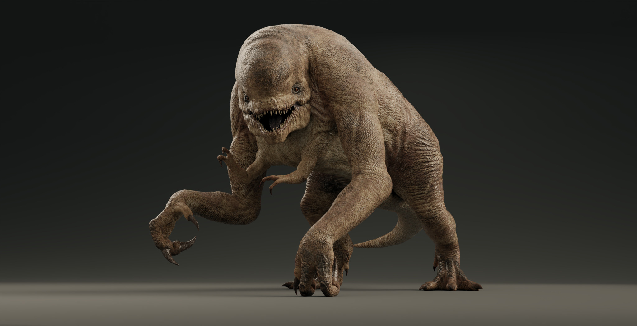 Jurassic World Rebirth Distortus Rex Low-poly 3D model_2