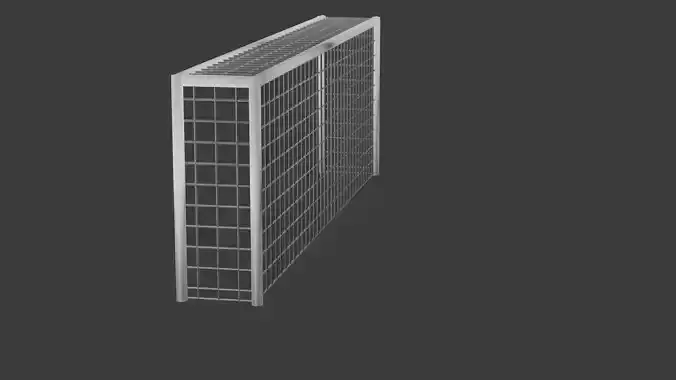 Realistic Football Goal Net 