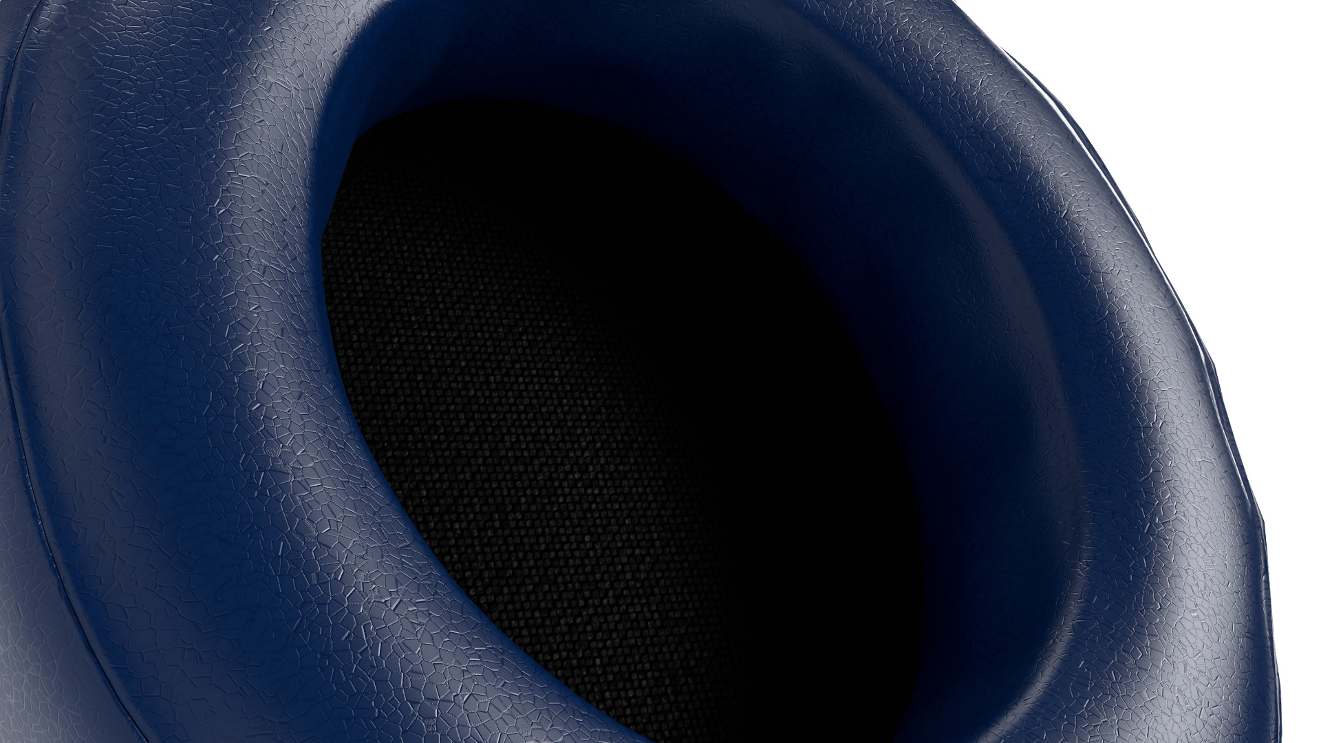 Blue Headset Free 3D model_5