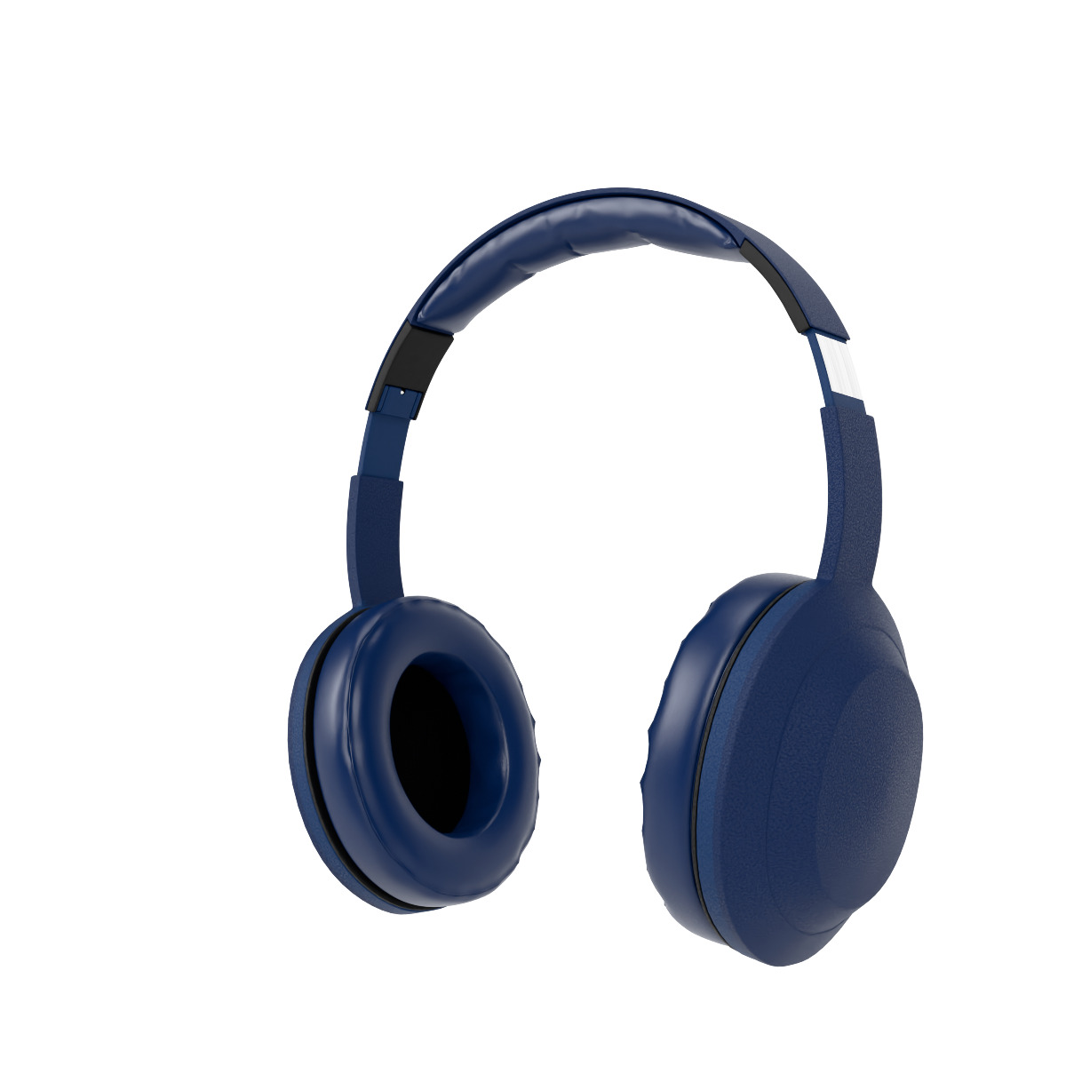 Blue Headset Free 3D model_1