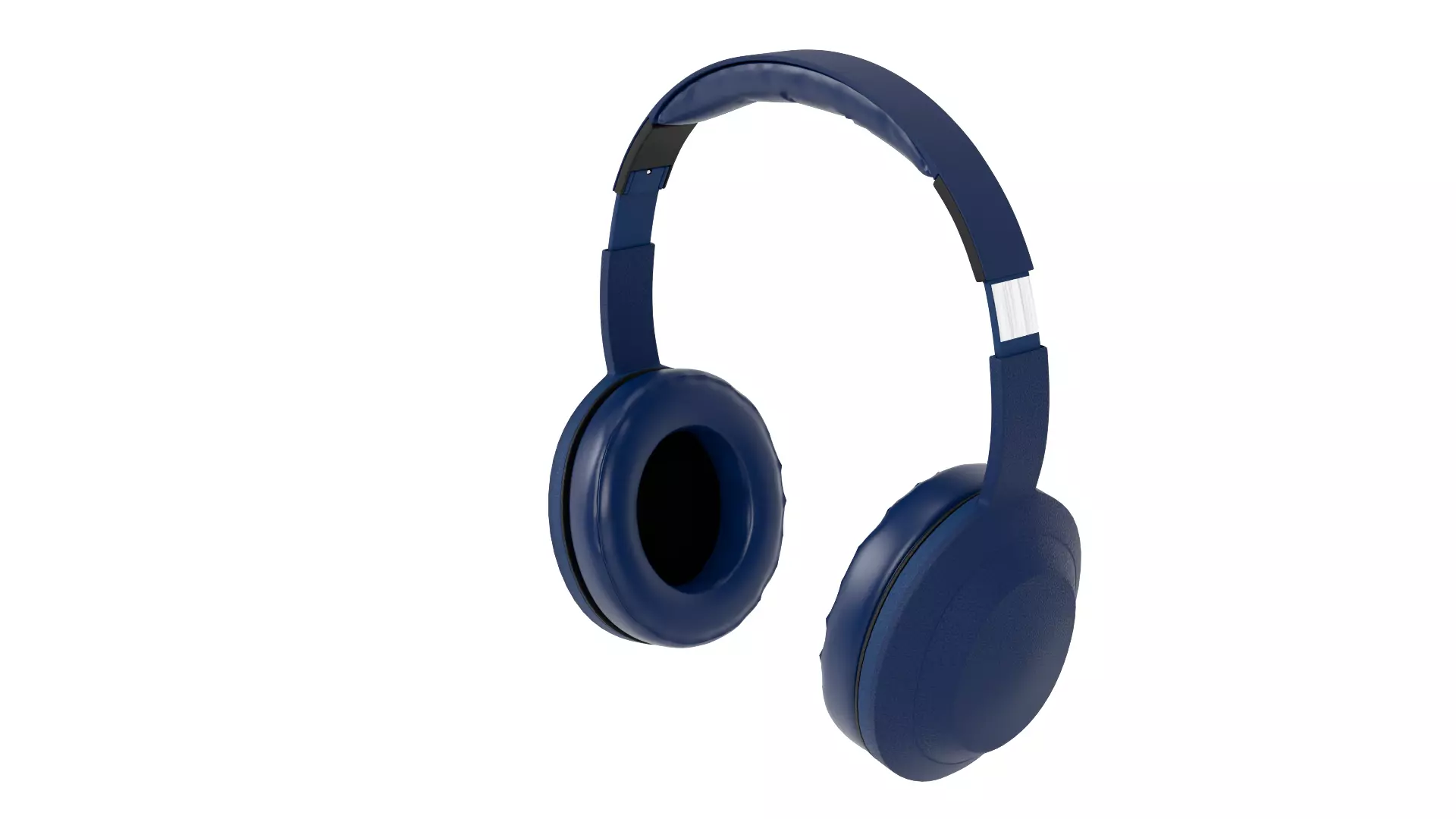 Blue Headset Free 3D model_0