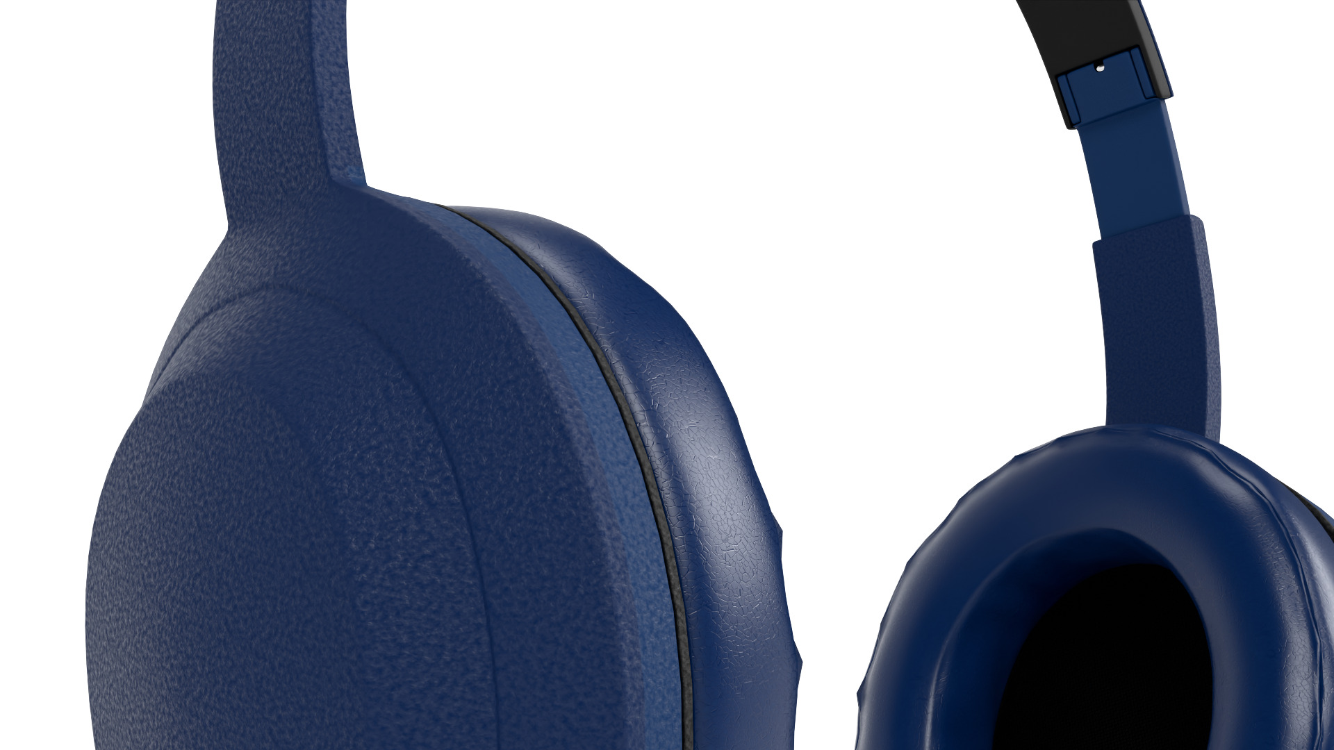 Blue Headset Free 3D model_3