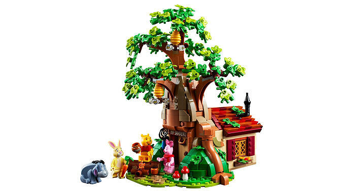 TwindBricks3D - 21326 Winnie the Pooh 3D print model