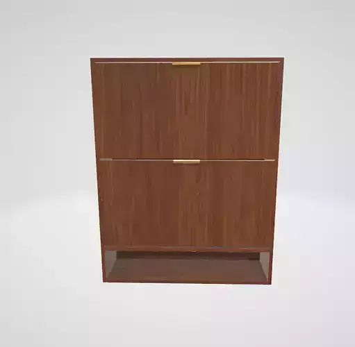 Shoe Cabinet with 2 Flip Drawers