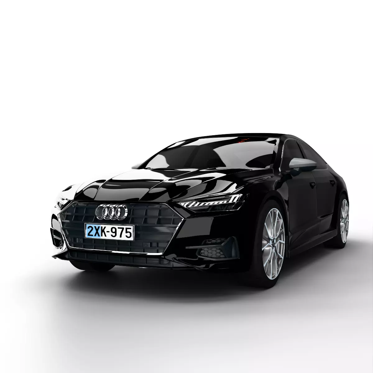 Audi A7 Sportback 2018 55 TFSI free 3D model | CGTrader