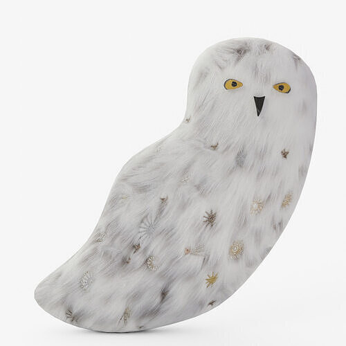 Harry Potter Hedwig Shaped Pillow 3D model