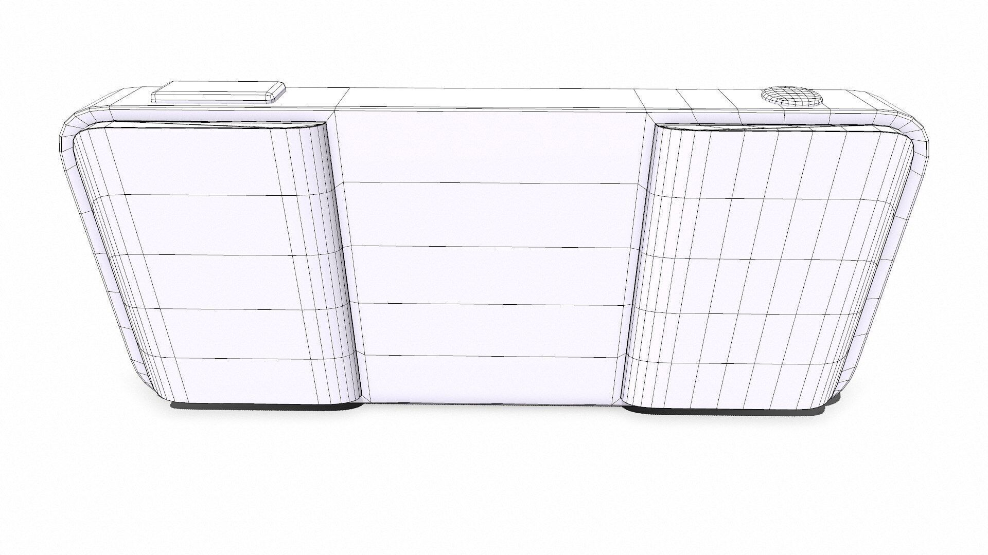 Pacman Arcade Pocket Computer Low-poly PBR Low-poly 3D model_21