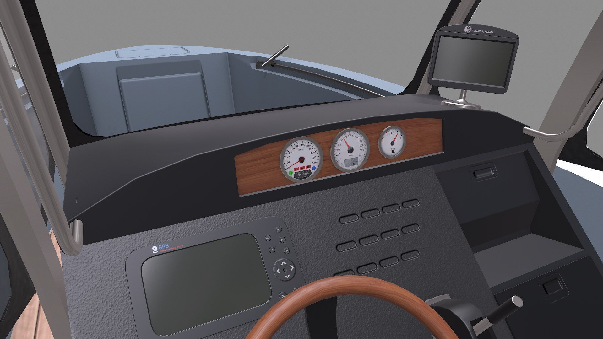 Fishing Boat Low-poly PBR Low-poly 3D model_50