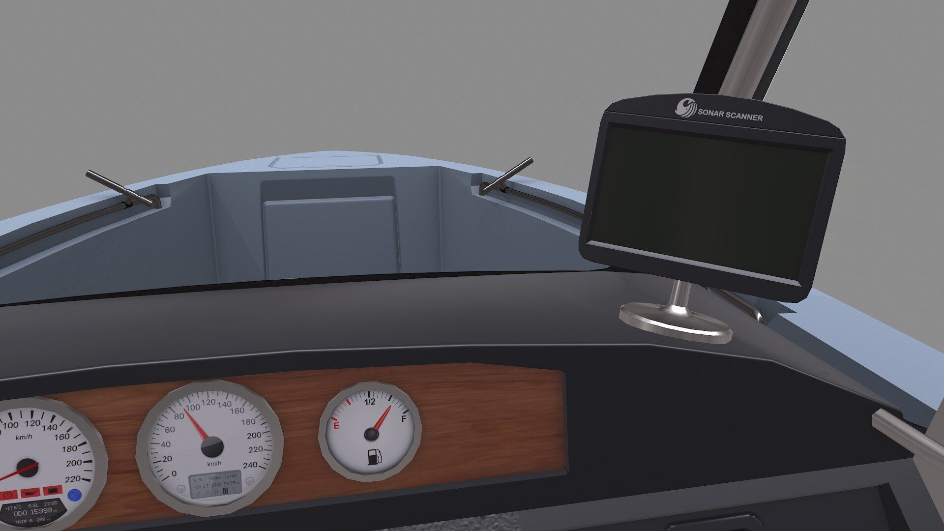 Fishing Boat Low-poly PBR Low-poly 3D model_22