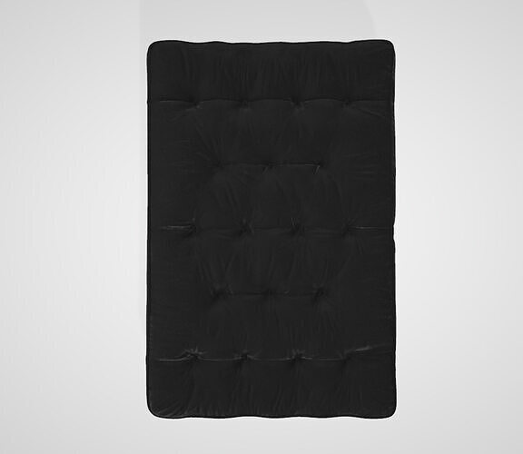 Futon Mattress Full Size Extra Thick Sofa Bed Low-poly 3D model
