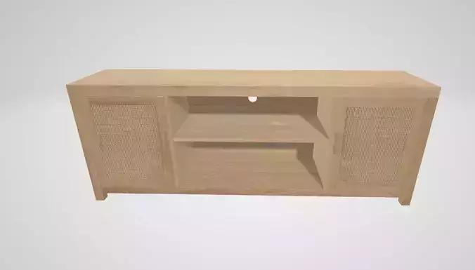 Rattan TV Stand