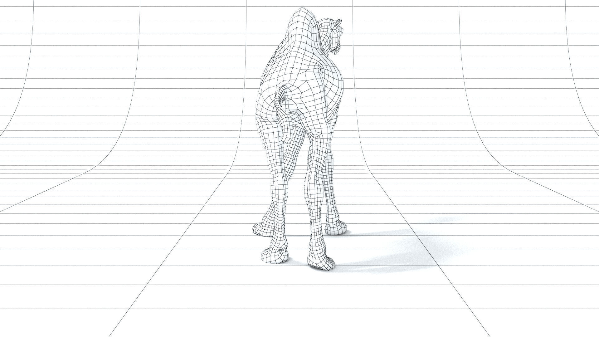 laos Dromedary 3D model_13