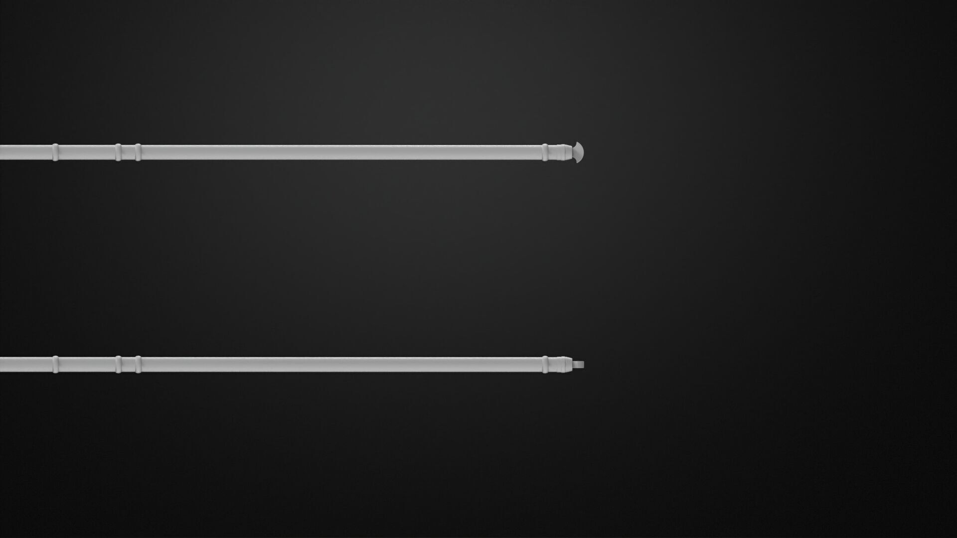 Weapons Encyclopedia 166 Naginata 3D print model_3