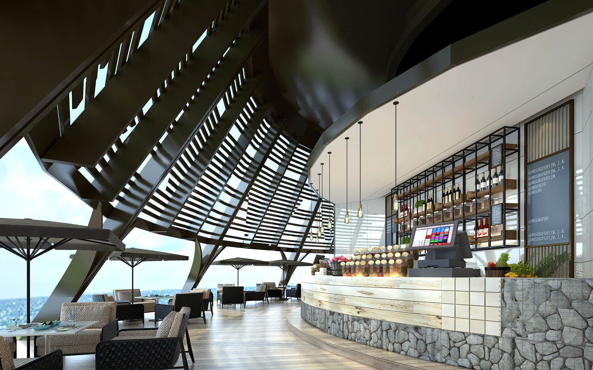 Public Restroom - Modular Design Game-Ready 3D Scene Low-poly 3D model_8