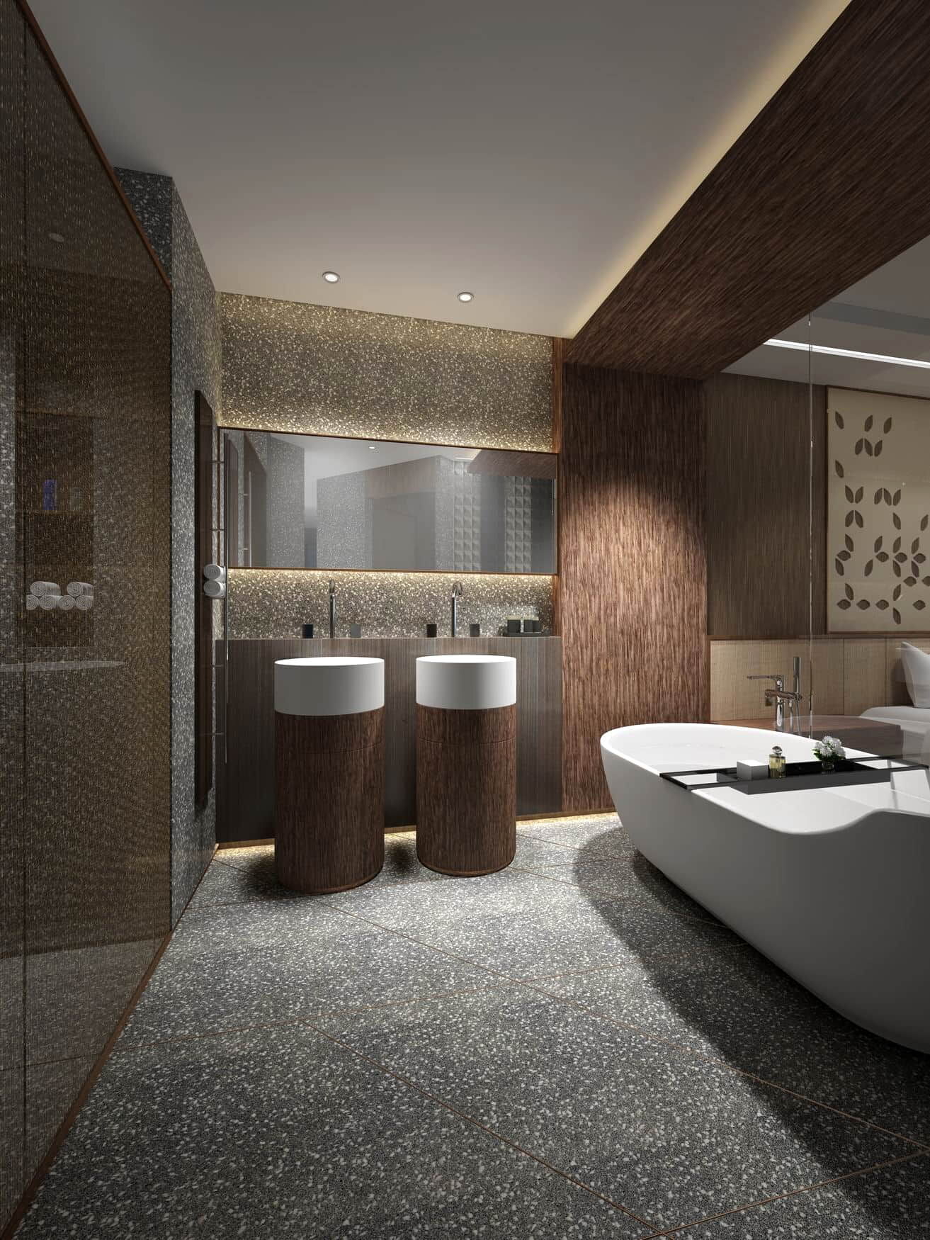 Public Restroom - Modular Design Game-Ready 3D Scene Low-poly 3D model_11