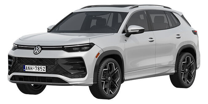 Volkswagen Tiguan R-Line 2026 3D model
