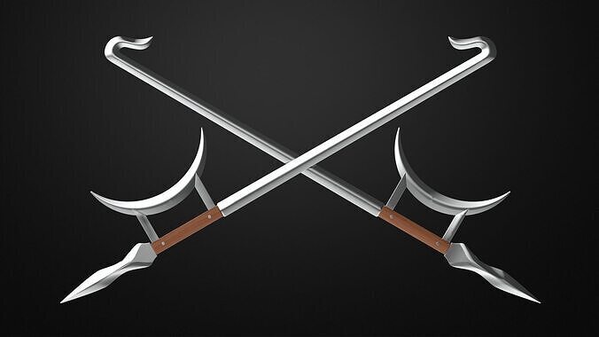 Weapons Encyclopedia 323 Hushougou 3D print model