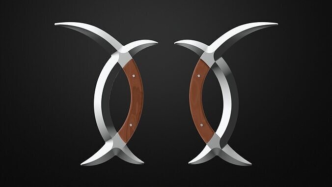 Weapons Encyclopedia 337 Deer horn knives 3D print model