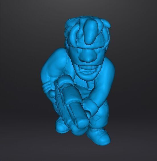 METAL SLUG MARCO ROSSI MINIATURE MODEL FOR SCIFI GAMES RPG 3D print model_12