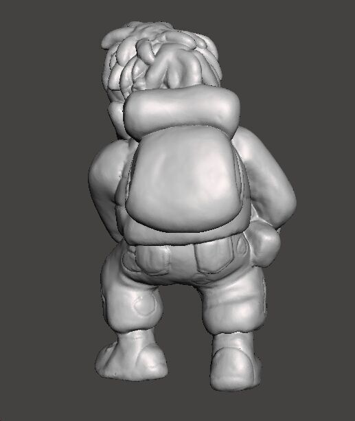 METAL SLUG MARCO ROSSI MINIATURE MODEL FOR SCIFI GAMES RPG 3D print model_6